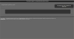 Desktop Screenshot of majorauto-online.com